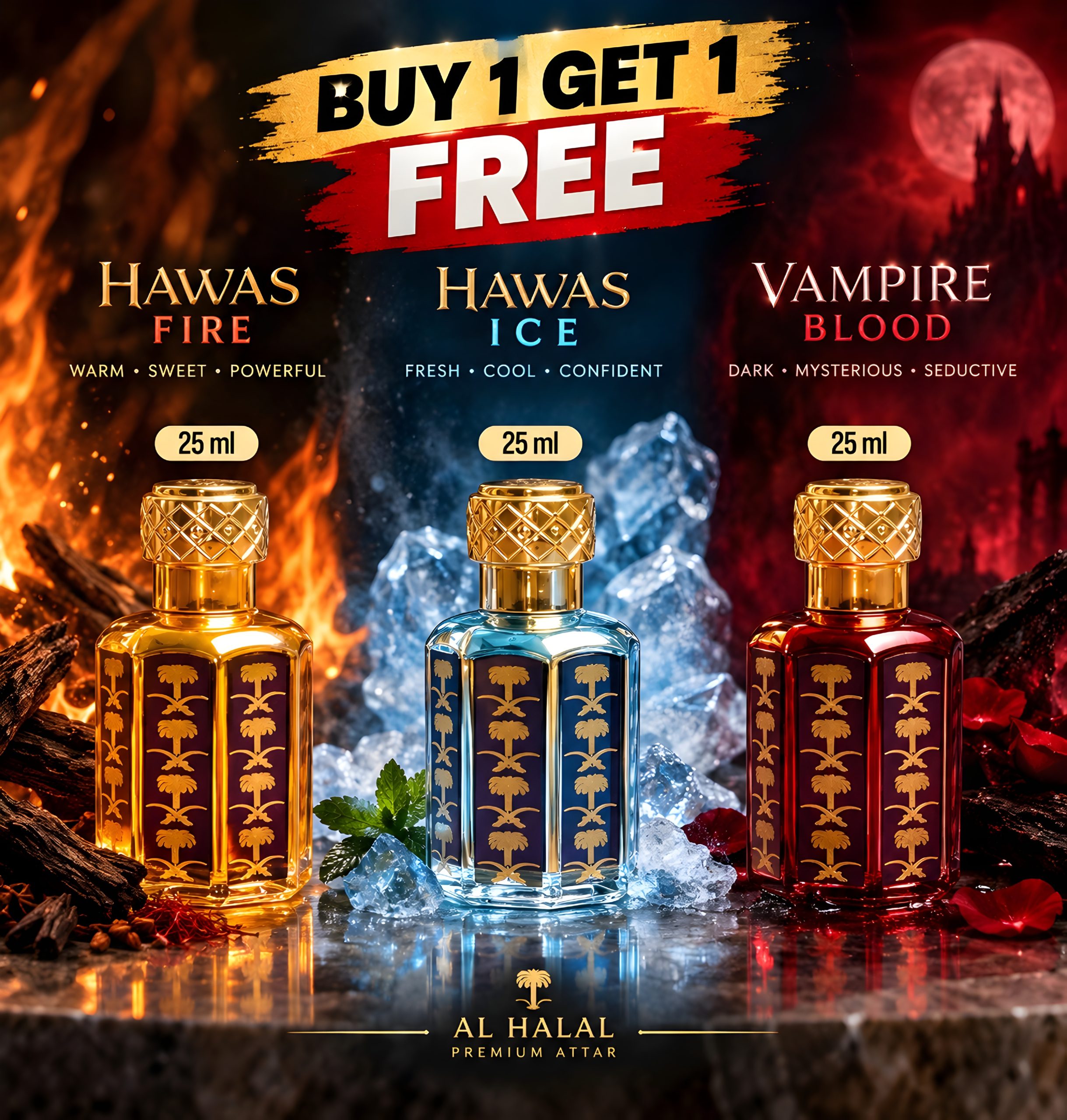LUXURY PACK - 25ML + 25ML